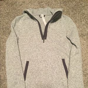 It's fleecing cold lululemon pullover